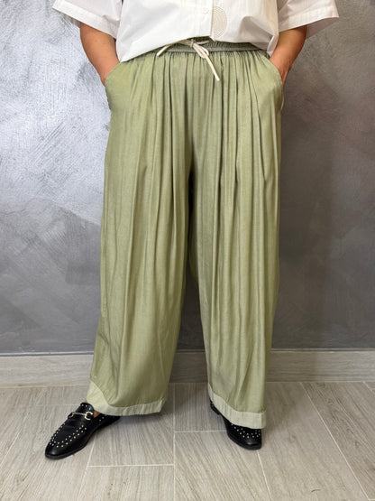 Pantalone Alvira Verde