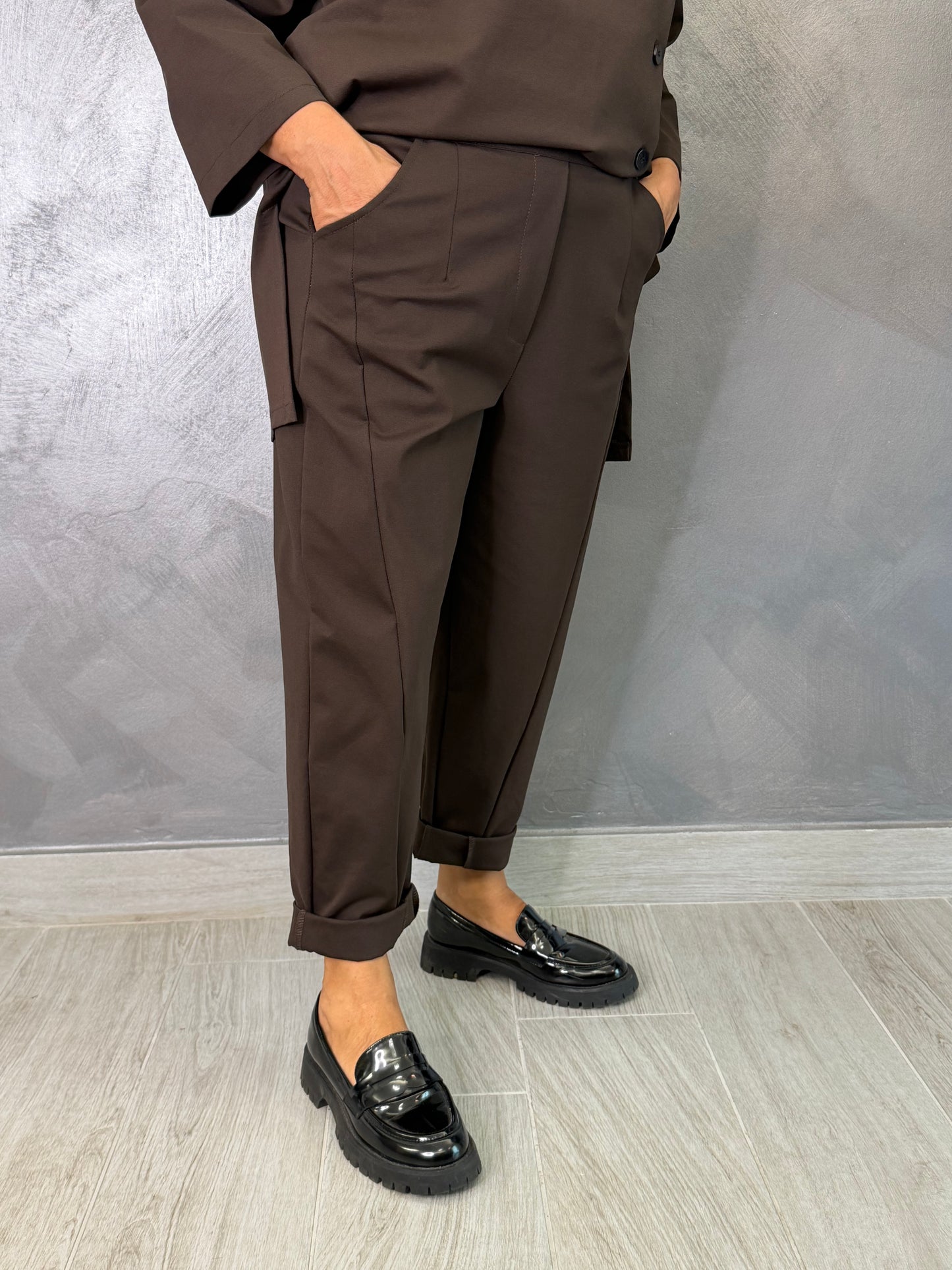 Pantalone Sun Olivia Marrone