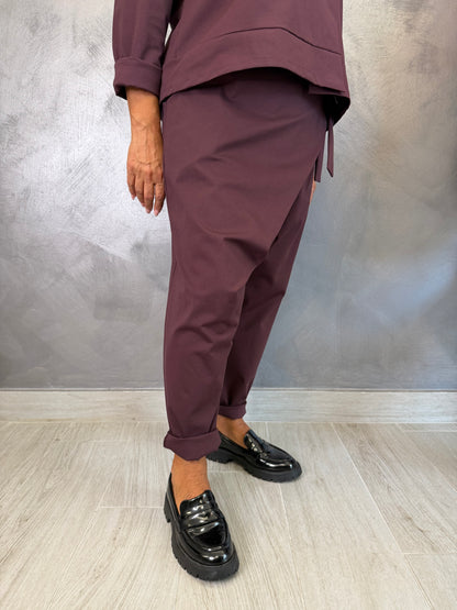 Pantalone Sun Pareo Burgundy