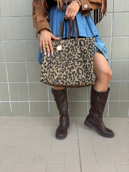 Borsa Leopardata