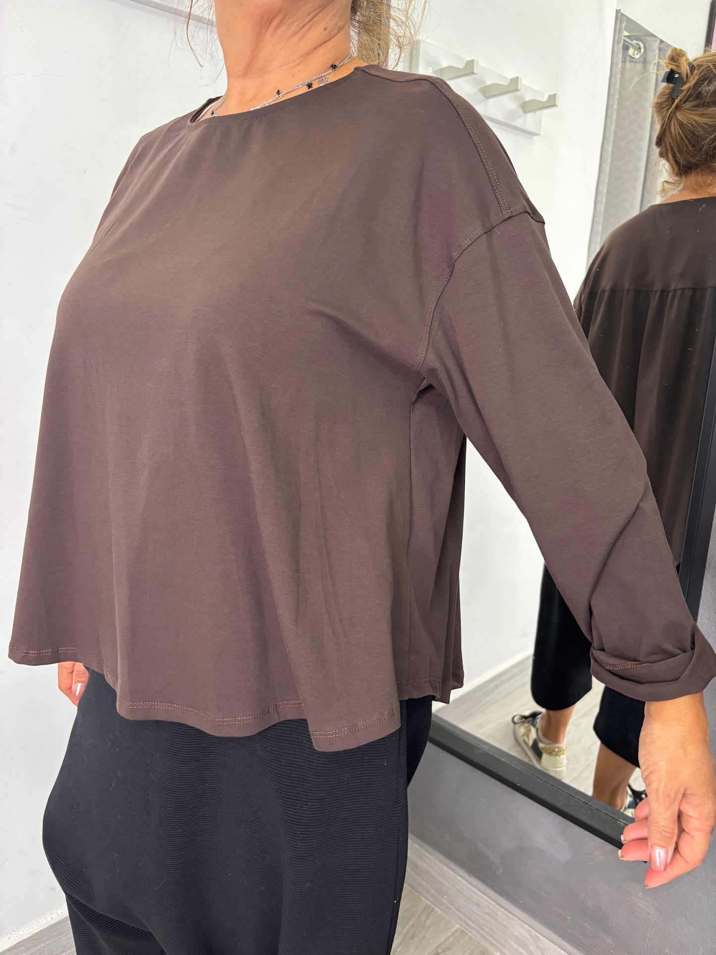 Maglia Wendy Cledy Marrone