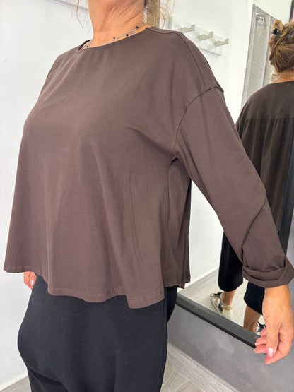 Maglia Wendy Cledy Marrone