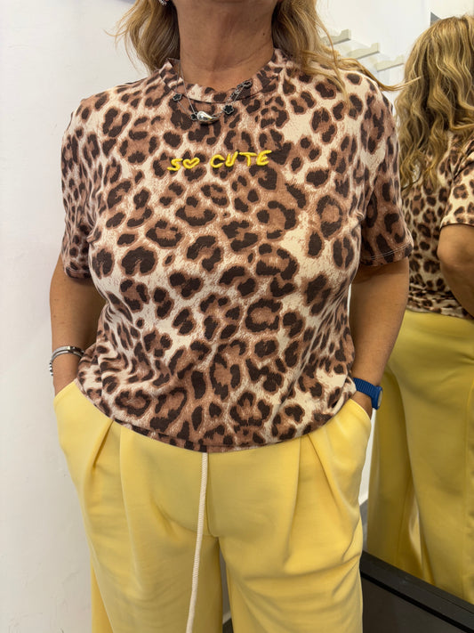 Maglietta Leopardata Lumina