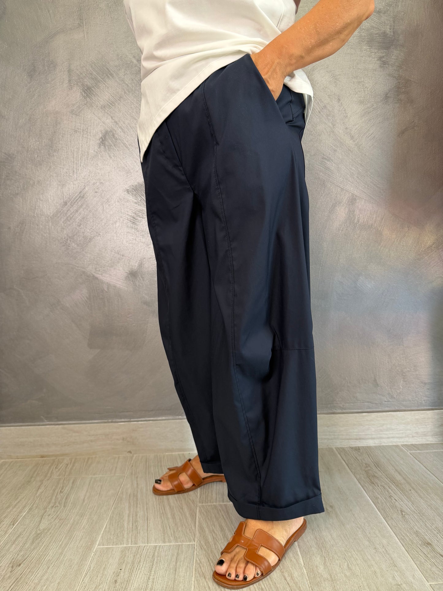 Pantalone Sun Baggy Blu