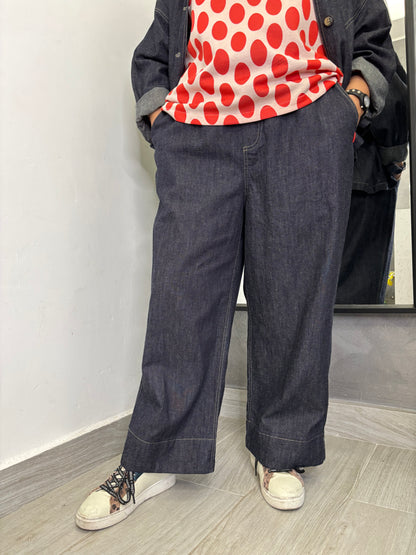 Pantalone Wendy Celyne Jeans Blu