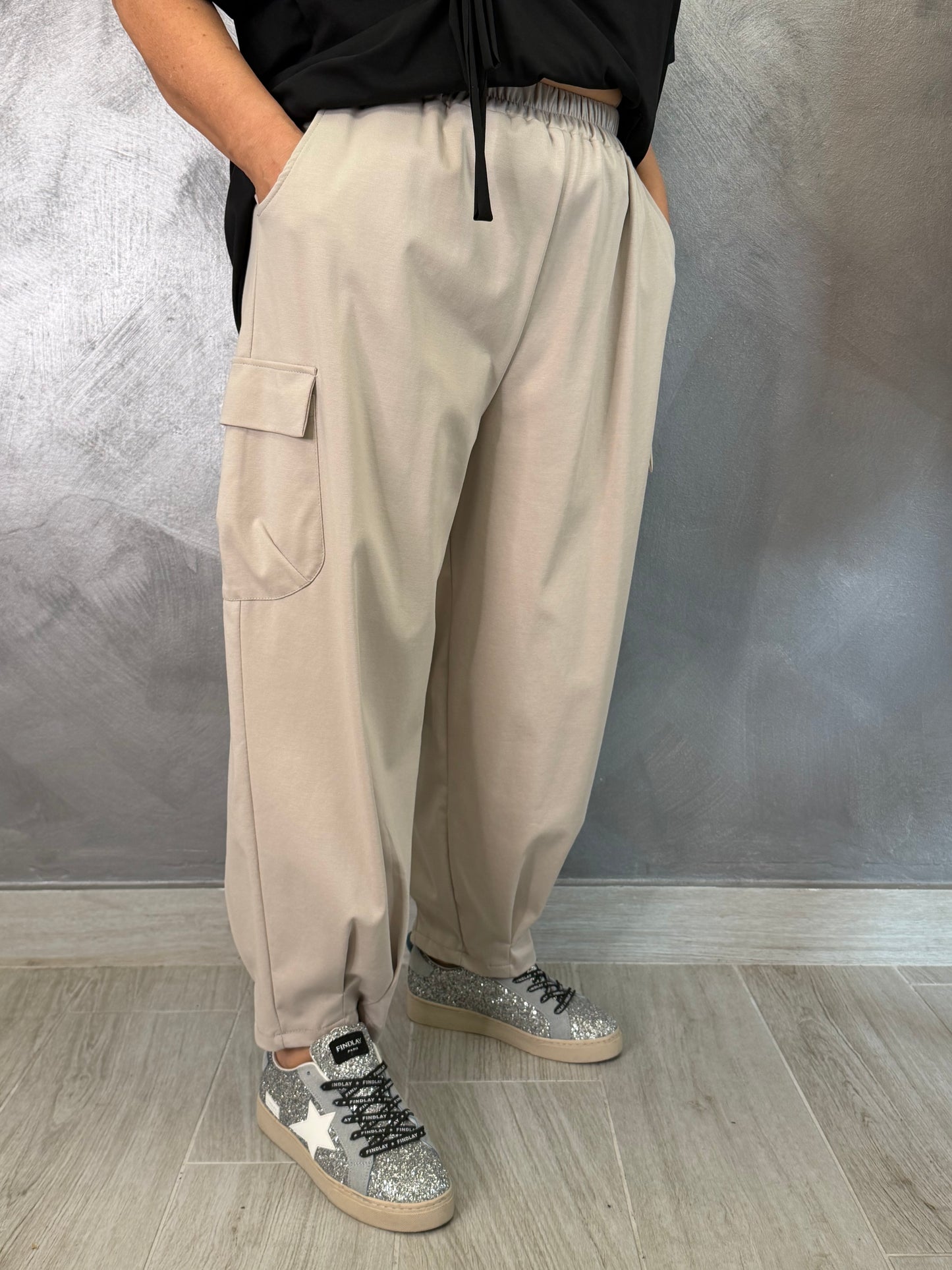 Pantalone 158C Zoe Beige
