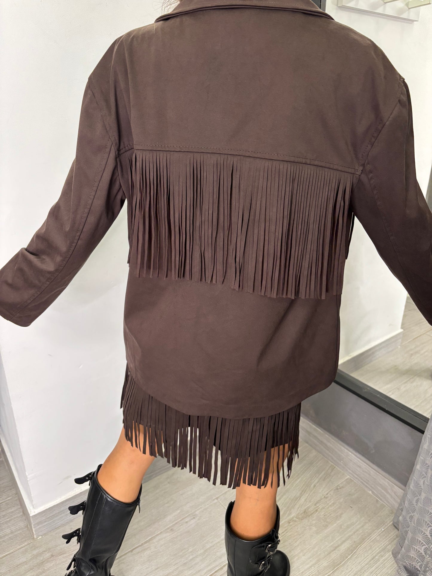 Giacca Texas Marrone