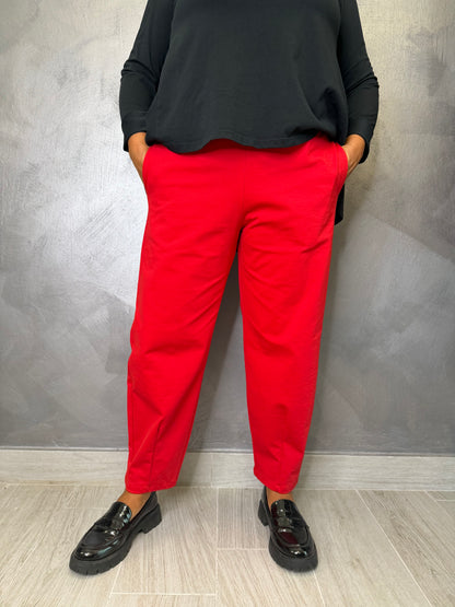 Pantalone Wendy Slim Rosso