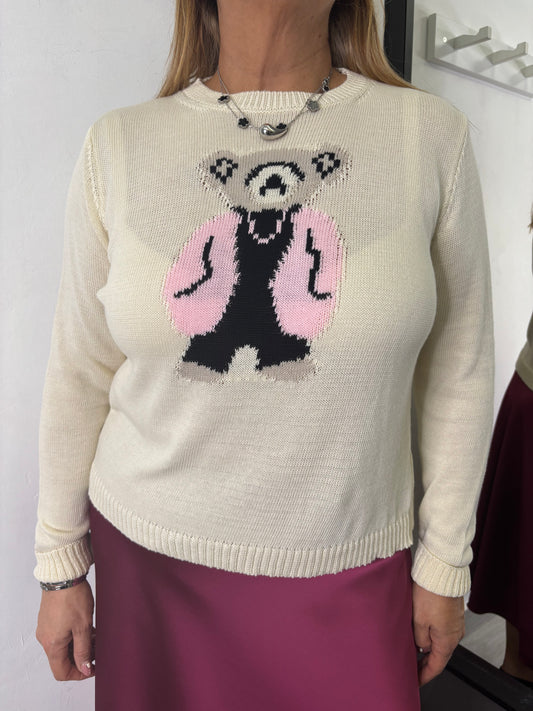 Maglioncino Teddy Rosa