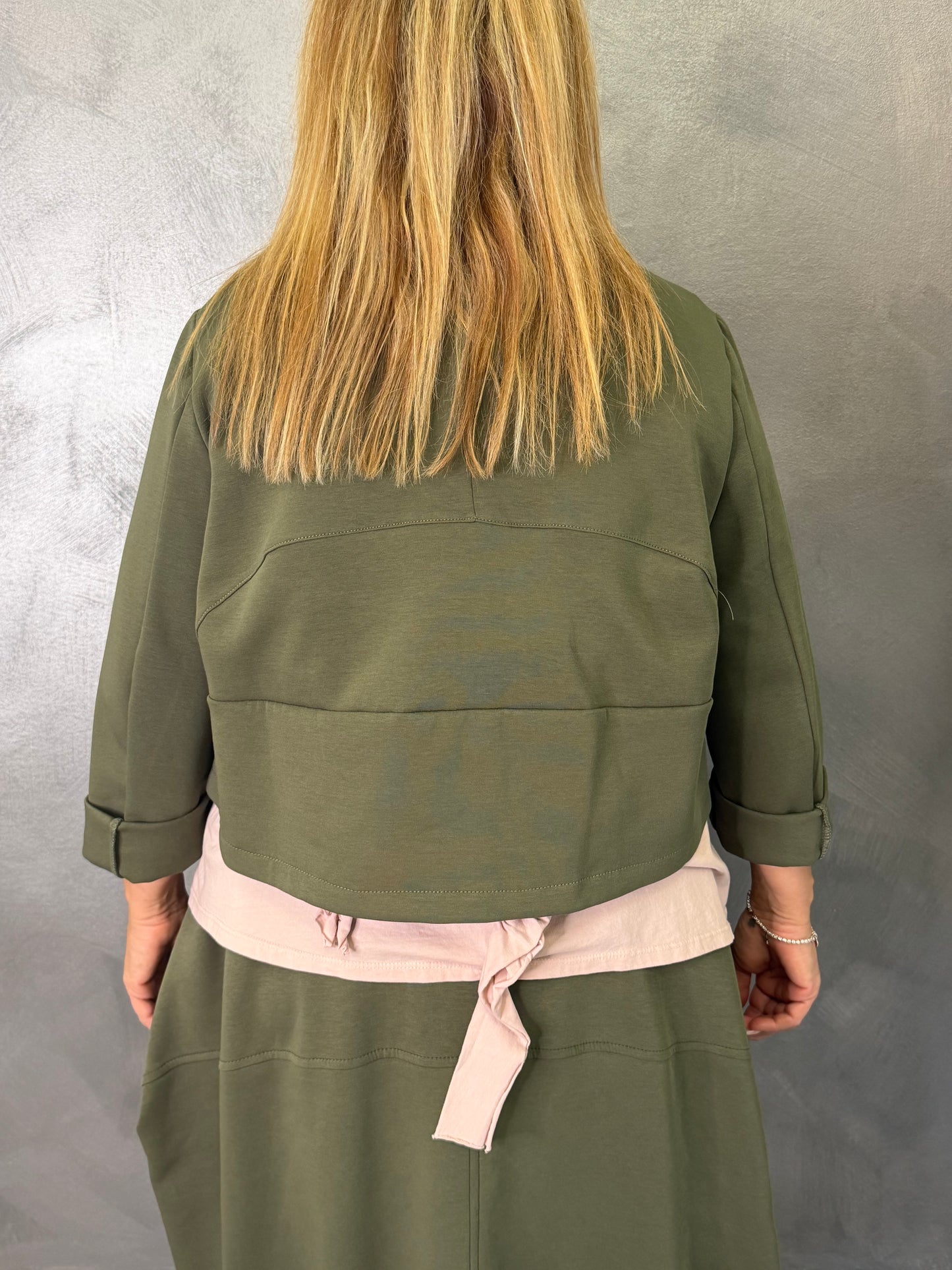Giacca Wendy Sara Verde Militare