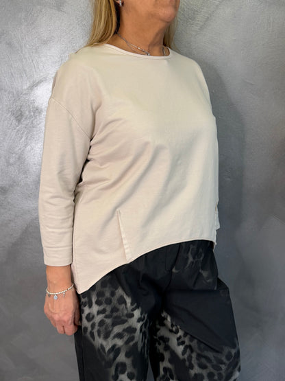 Felpa Wendy Lia Beige