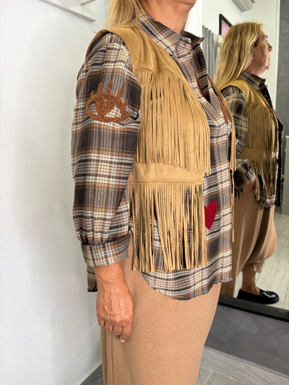 Gilet Country Coccio