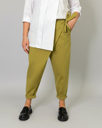 Pantalone Sun Pareo Verde Olio