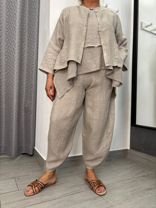 Pantalone Nilo Beige