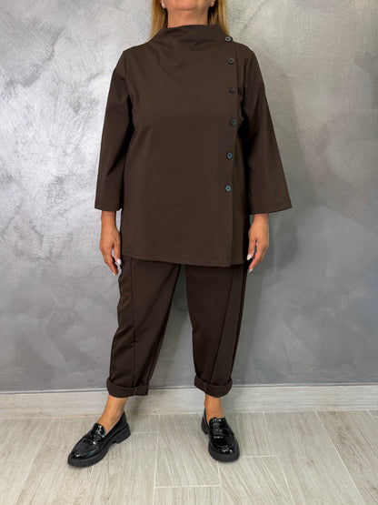Pantalone Sun Olivia Marrone