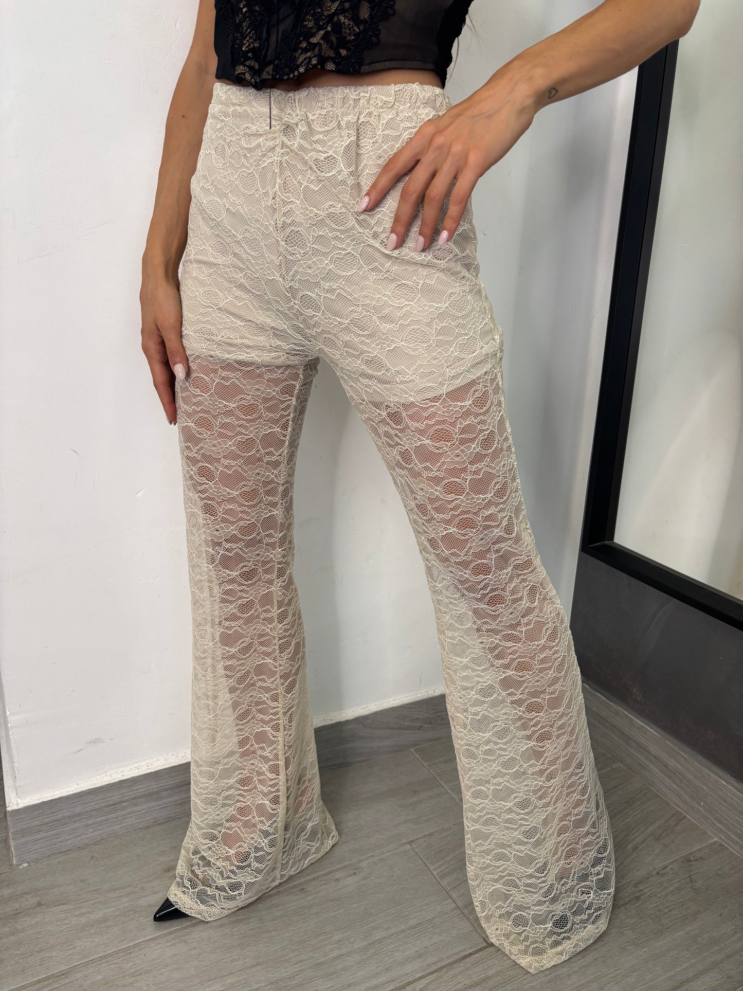 Pantalone Pizzo Burro Vicolo