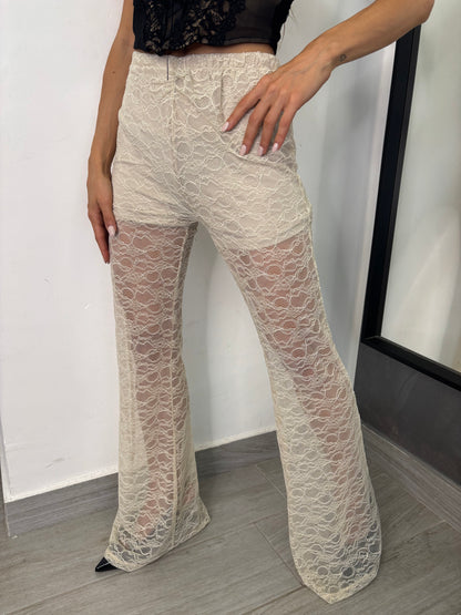 Pantalone Pizzo Burro Vicolo
