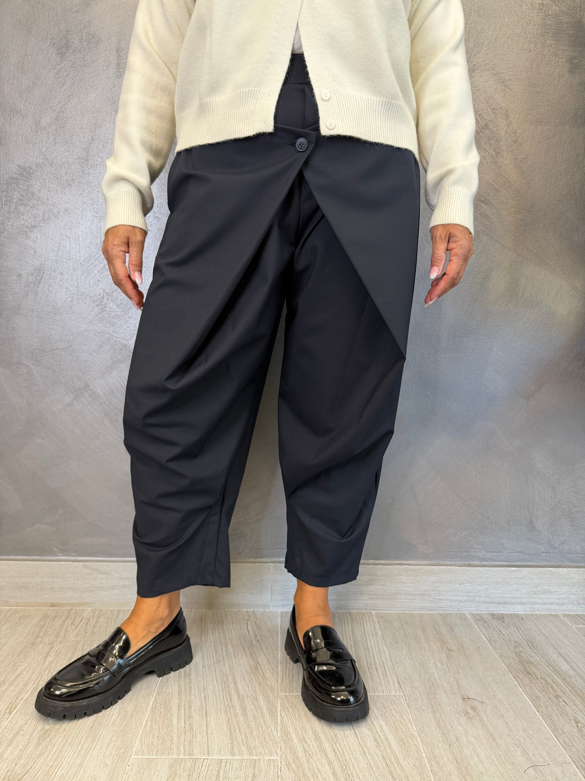 Pantalone Wendy Doppio Pareo Blu