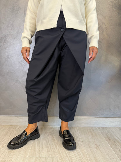 Pantalone Wendy Doppio Pareo Blu