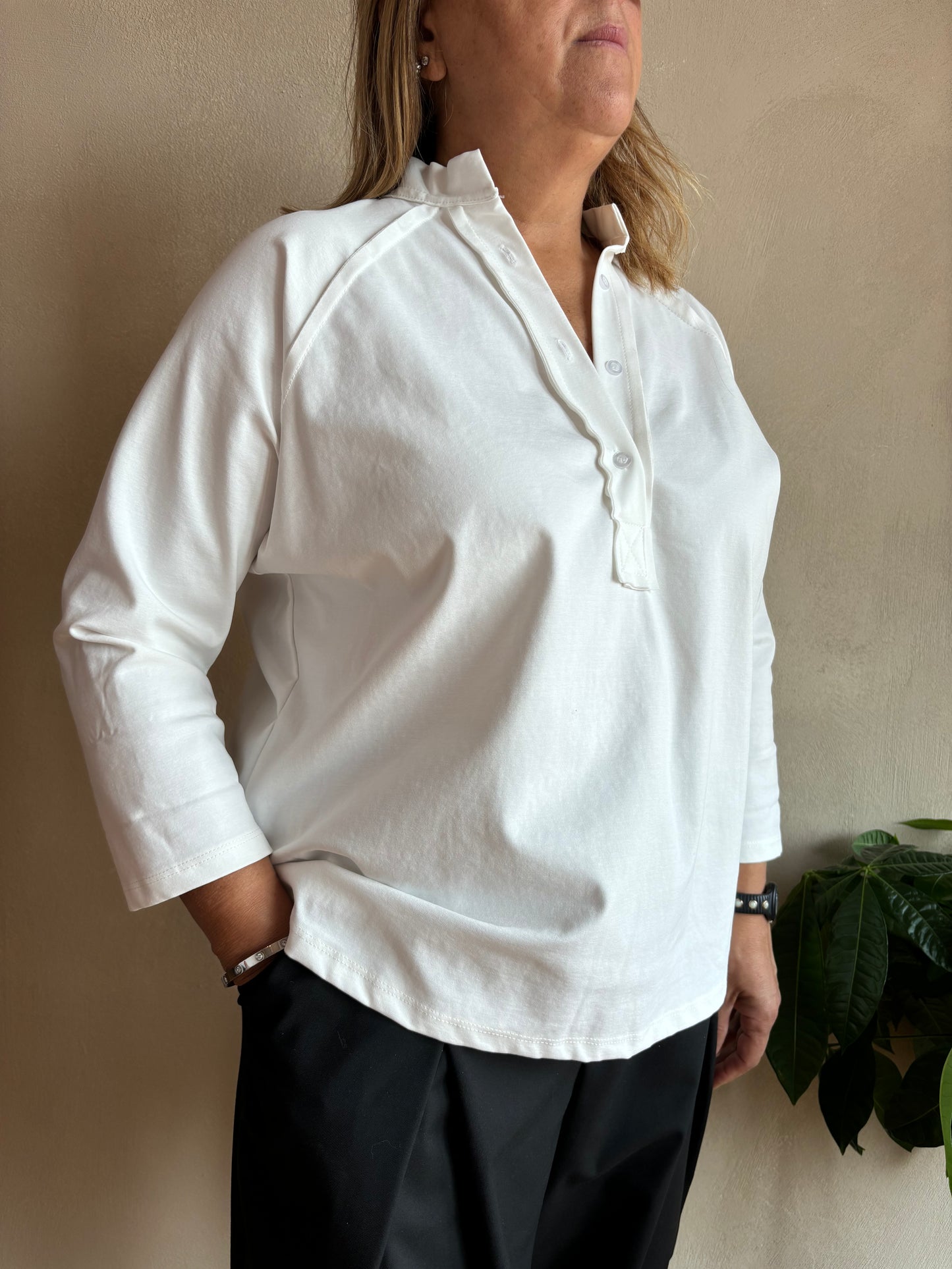 Camicia Wendy Corea Bianca