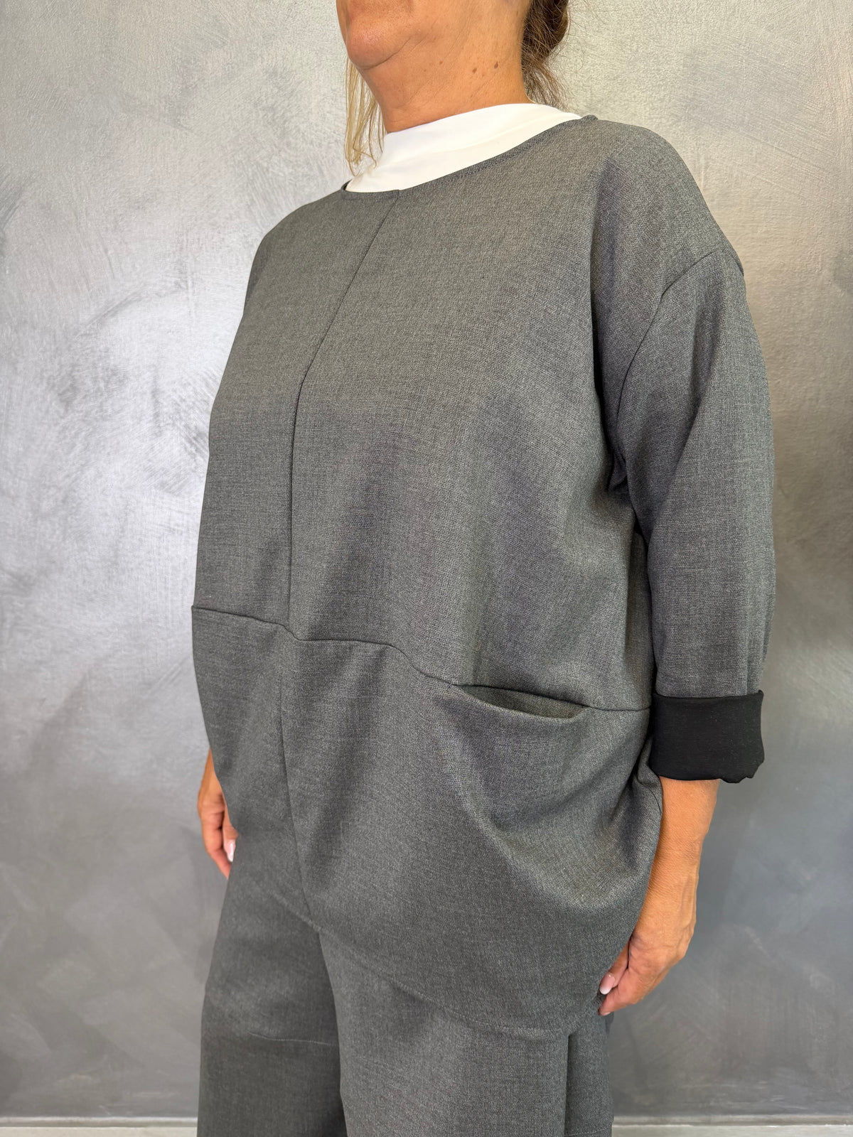 Blusa Wendy Tokyo Grigio