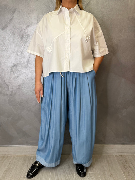 Pantalone Alvira Azzurro