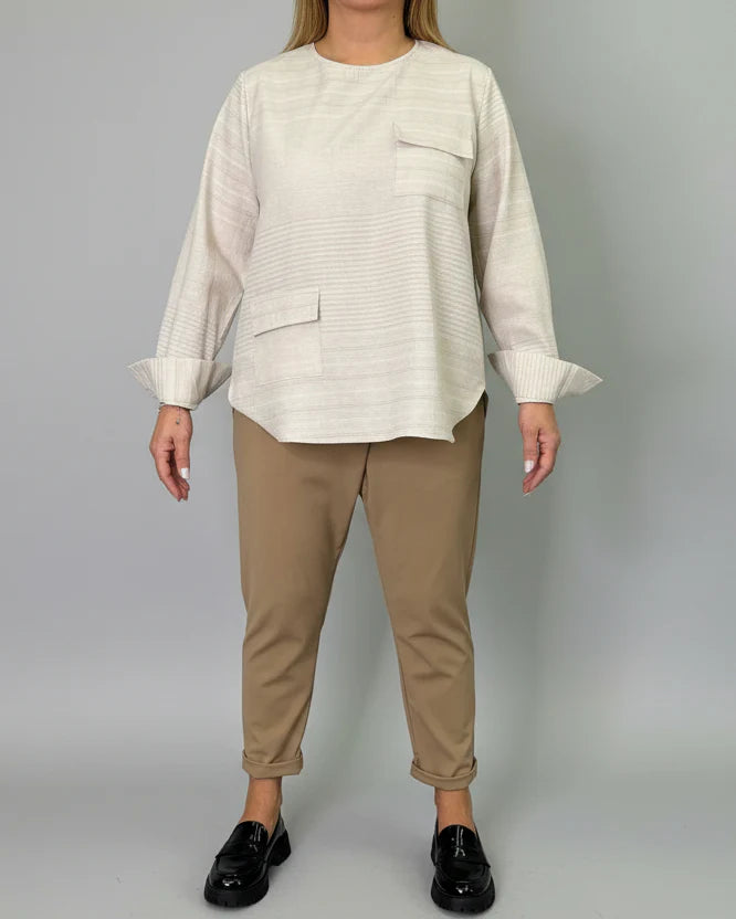 Camicia Wendy Lulu’ Beige