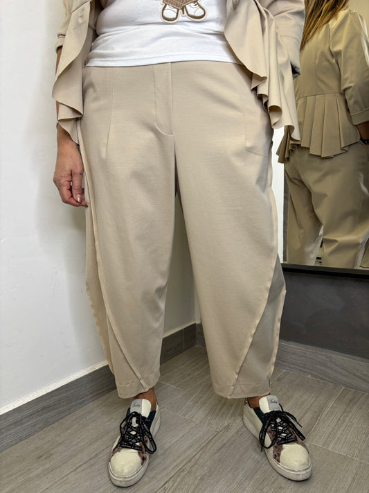 Pantalone Wendy Balloon Beige