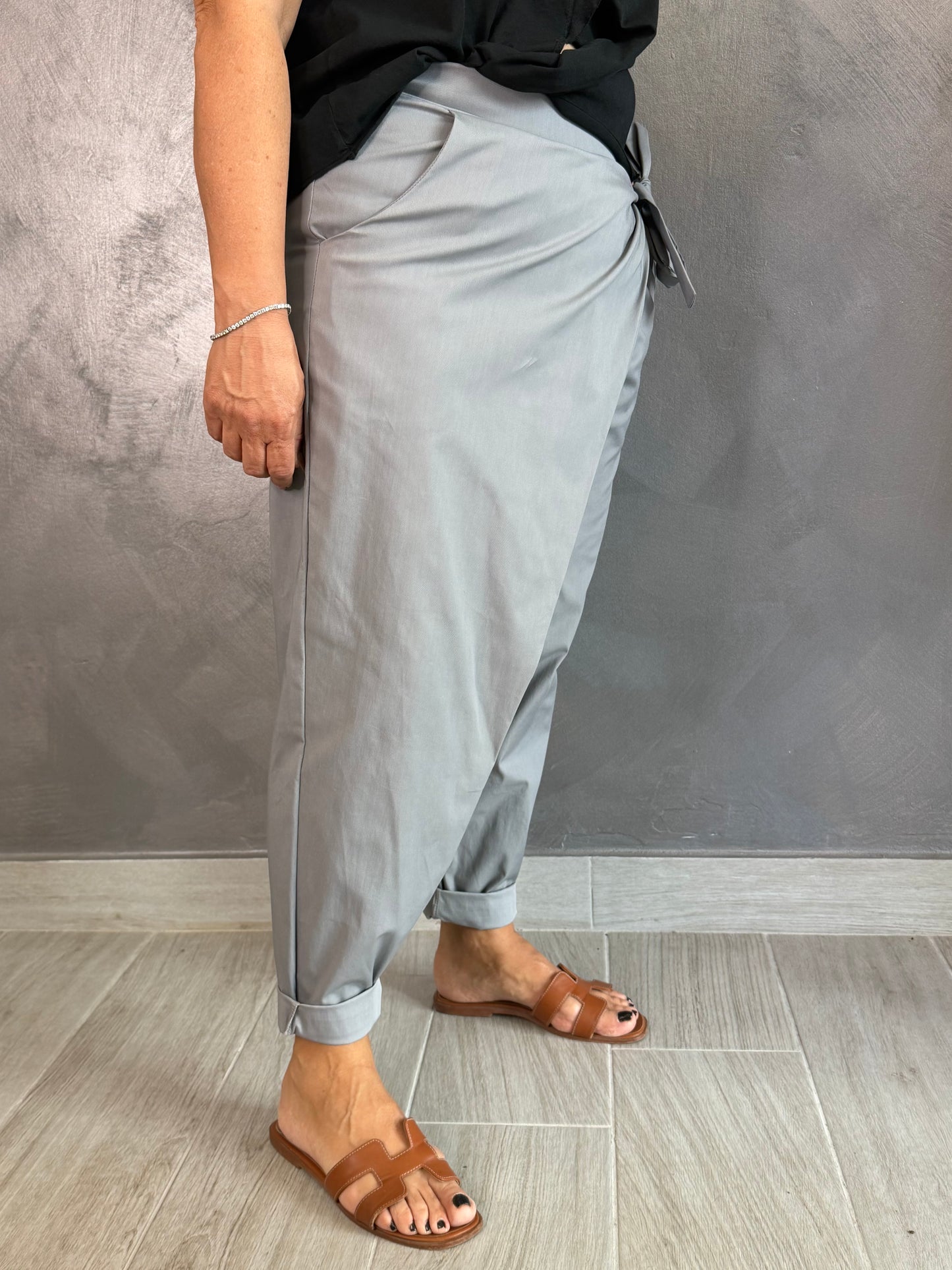 Pantalone Sun Pareo Summer Grigio