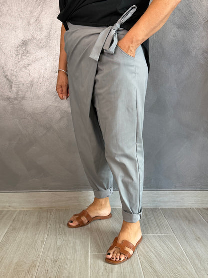 Pantalone Sun Pareo Summer Grigio