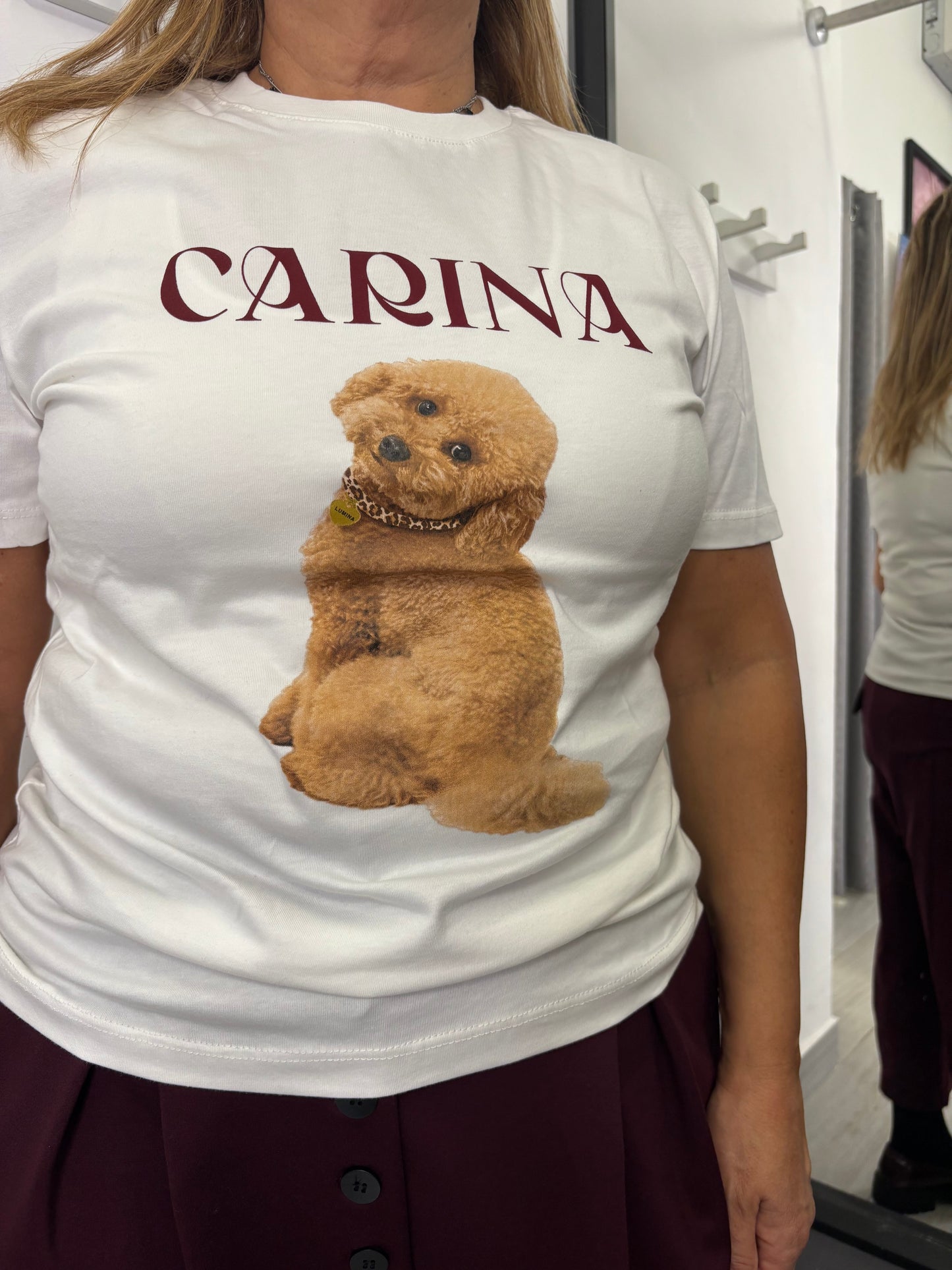 T-Shirt Barboncino Carina Lumina