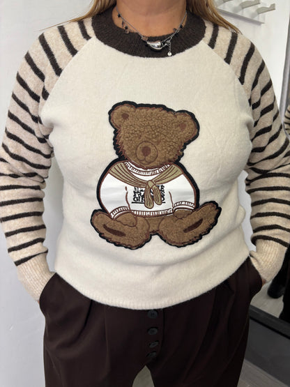 Maglione Burro Orsetto