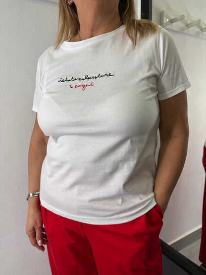 T-shirt Vietato Calpestare i Sogni