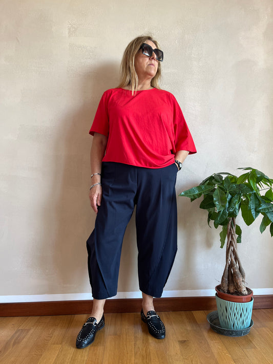 Pantalone Wendy Balloon Blu