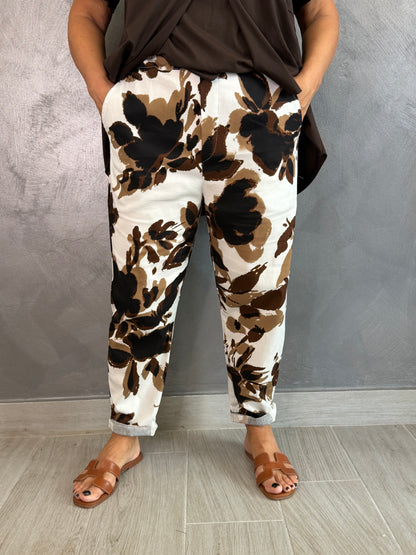 Pantalone 158C Elettra Marrone