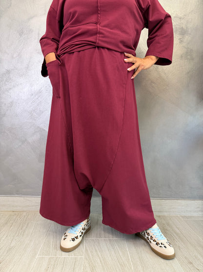 Pantalone Sun Nerissa Bordeaux