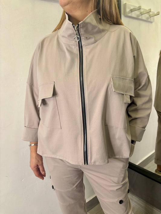 Giubbotto 158C Lucilla Beige