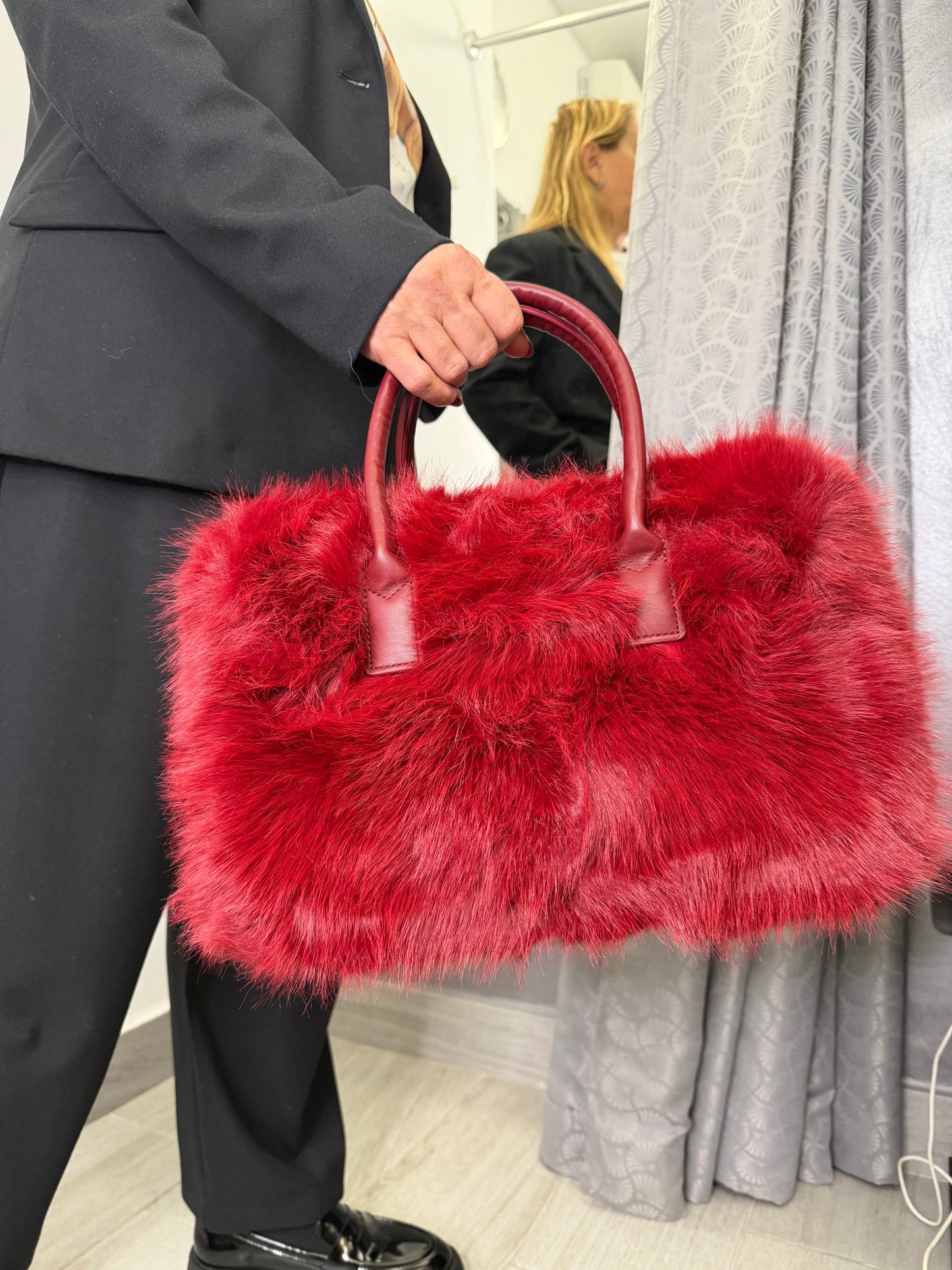 Borsa bauletto Bordeaux