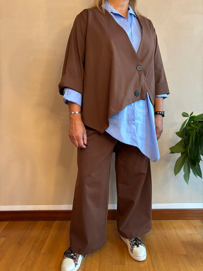 Giacca Sun Beatrix Marrone