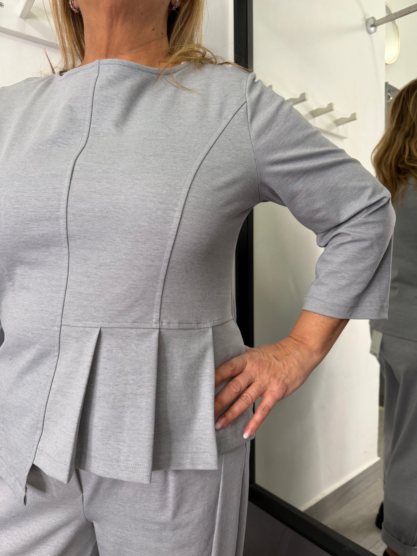 Maglia Sun Olivia Grigio Chiaro