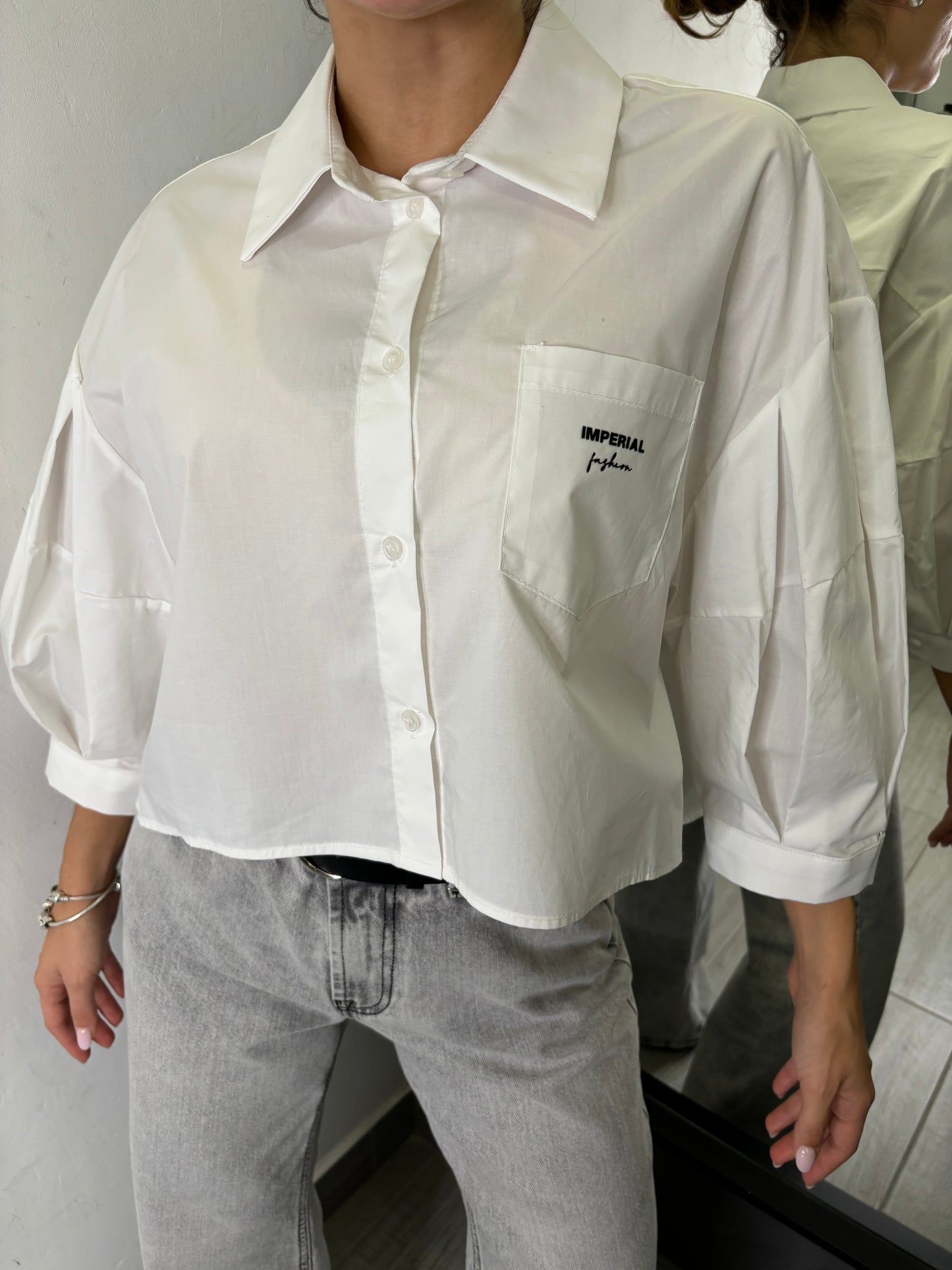 Camicia Bianca Imperial