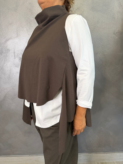 Gilet Wendy Marrone