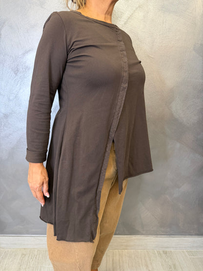 Maglia Wendy Cannella Marrone
