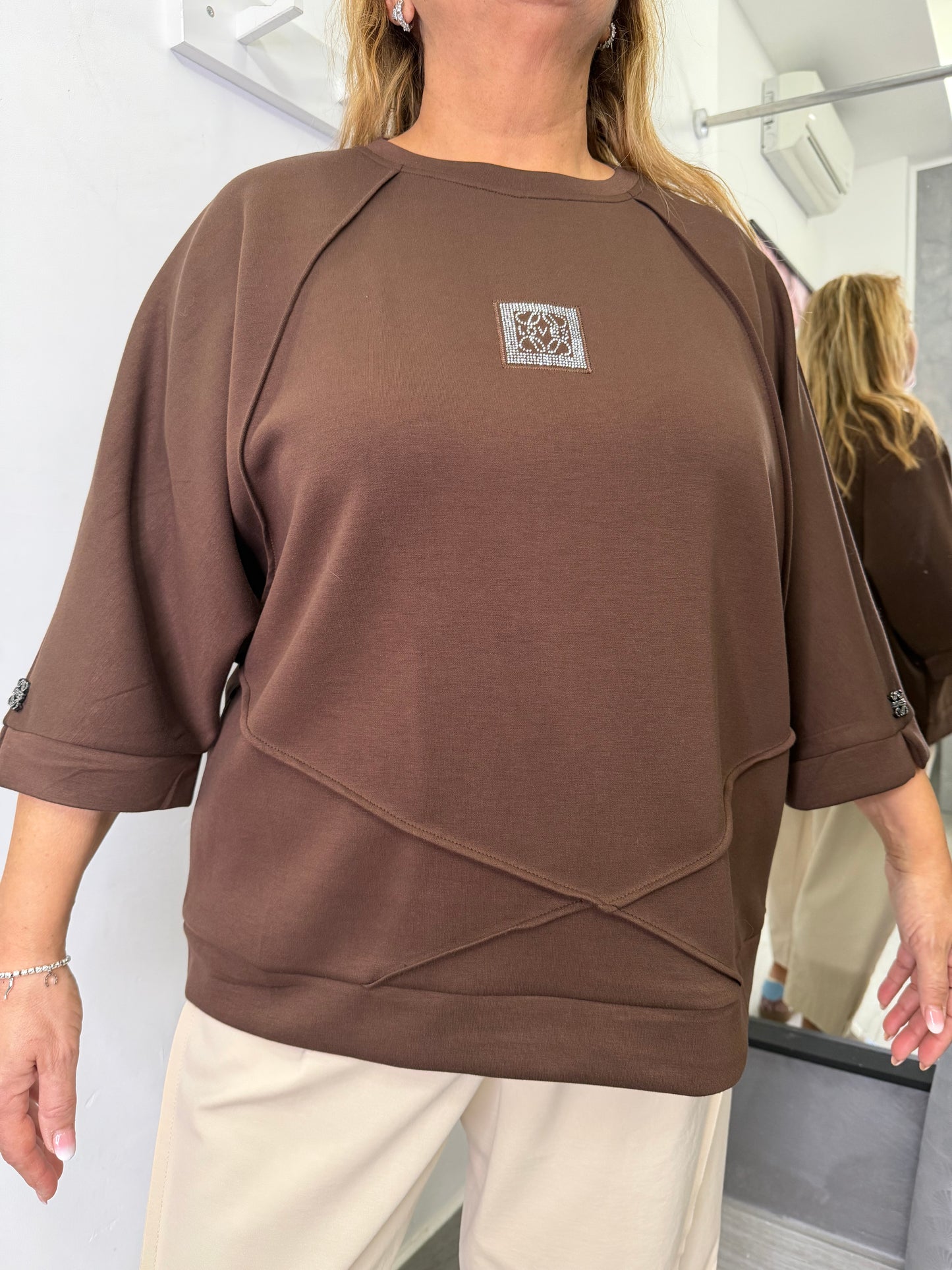 Maglia Nancy Marrone