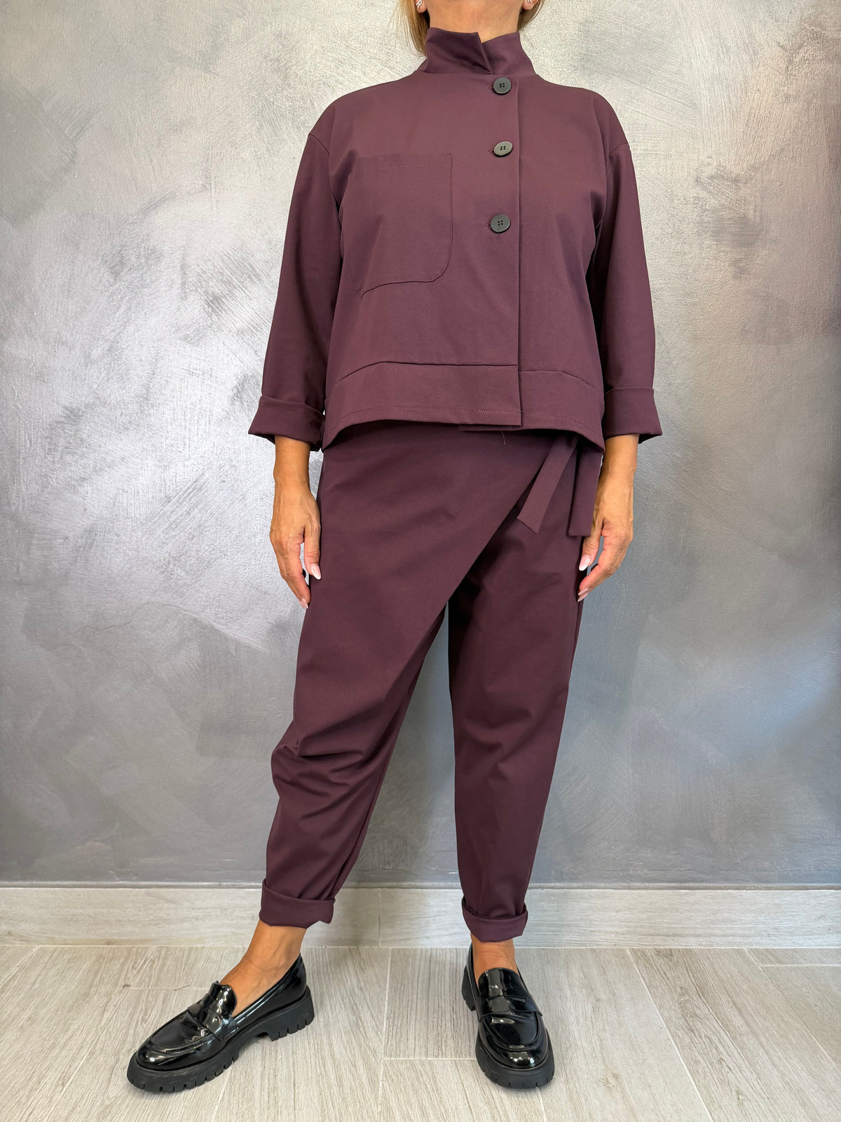 Giacca Sun Jason Burgundy