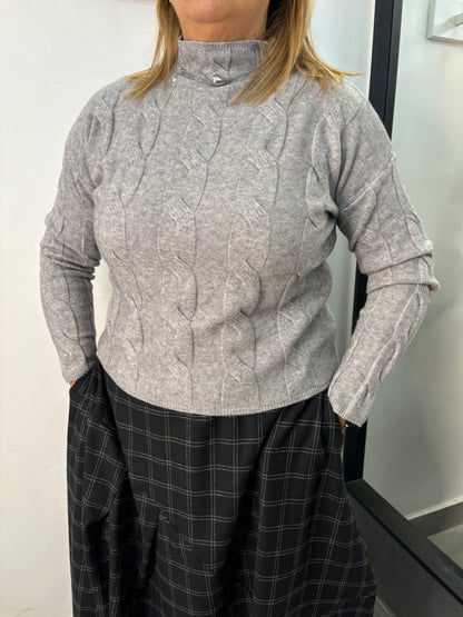 Maglione Iride Grigio