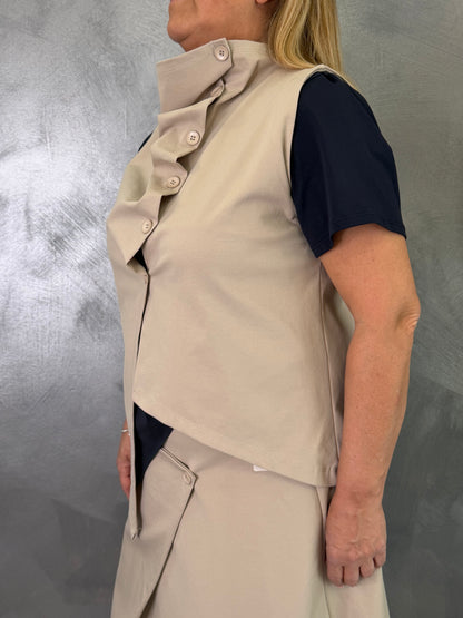 Gilet Aurea Beige