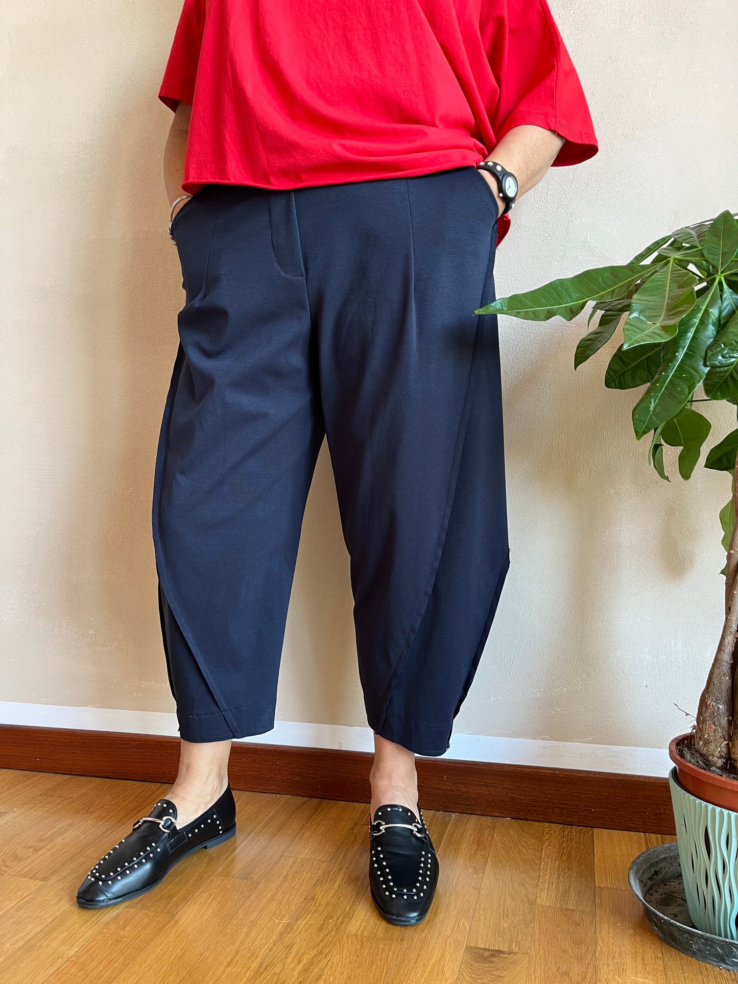 Pantalone Wendy Balloon Blu