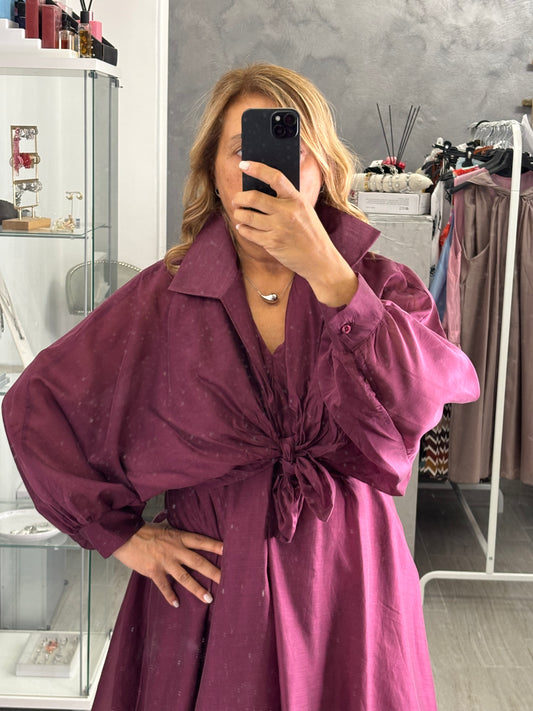 Camicia Lara Bordeaux