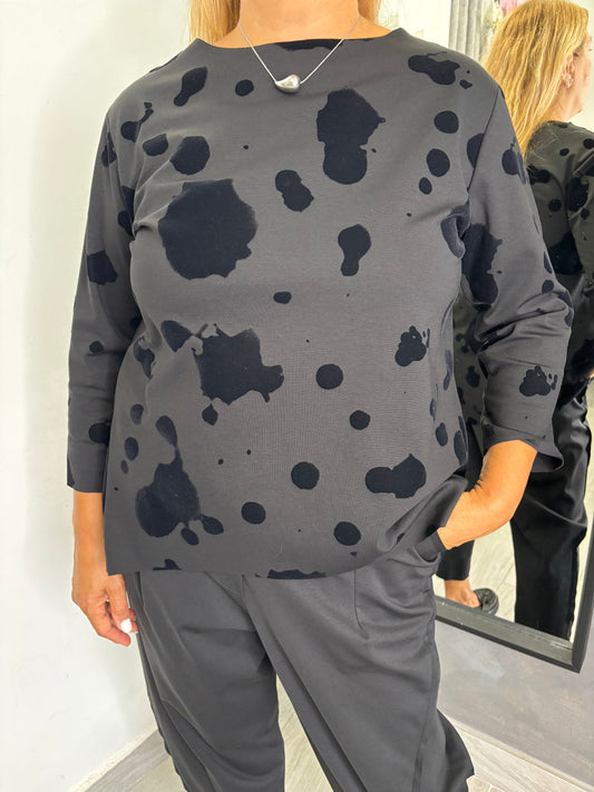 Maglia Wendy Murales Nera